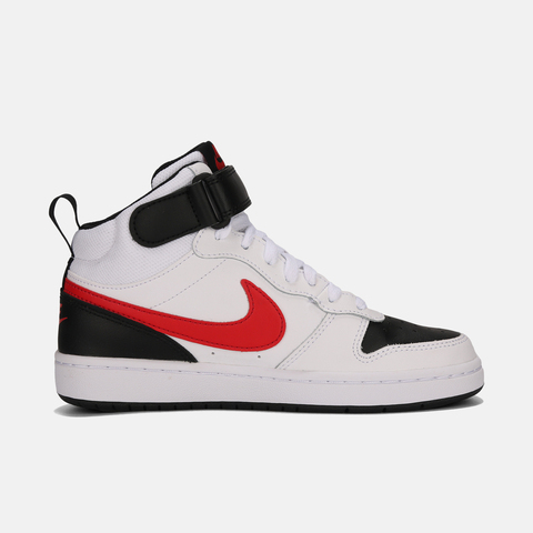 NIKE耐克2025大童COURT BOROUGH MID 2 (GS)儿童CD7782-110