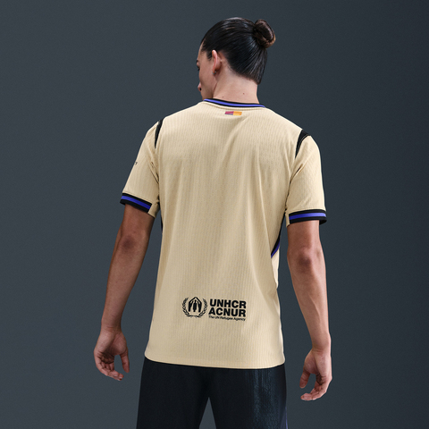 NIKE耐克2025男子FCB M NK DFADV JSY SS MATCH AW针织无领短THJ4554-784