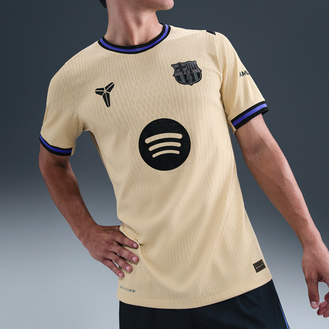 NIKE耐克2025男子FCB M NK DFADV JSY SS MATCH AW针织无领短THJ4554-784