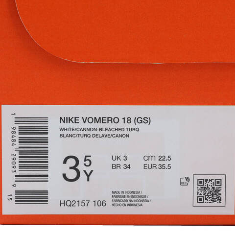 NIKE耐克2025大童NIKE VOMERO 18 (GS)儿童HQ2157-106