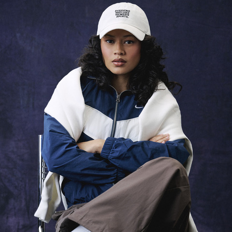 NIKE耐克2025中性U NK CLUB CAP U CB EWWS弯沿帽IF9620-133