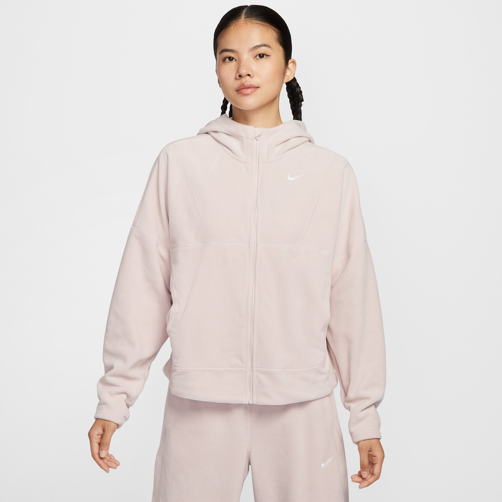 NIKE耐克2025女子AS W NK ONE TF FZ TOP POLAR针织连帽外套HV3699-667