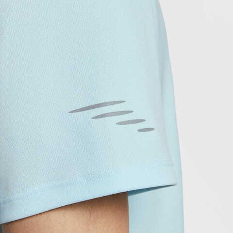 NIKE耐克2025男子AS M NK DF UV MILER FLASH SS针织无领短TIB4128-474