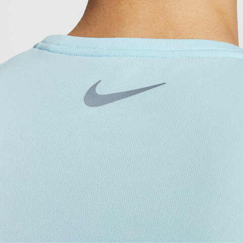 NIKE耐克2025男子AS M NK DF UV MILER FLASH SS针织无领短TIB4128-474