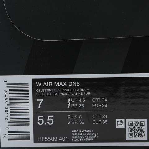 NIKE耐克2025女子W AIR MAX DN8休闲HF5509-401