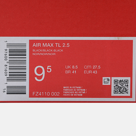 NIKE耐克2025男子AIR MAX TL 2.5休闲FZ4110-002