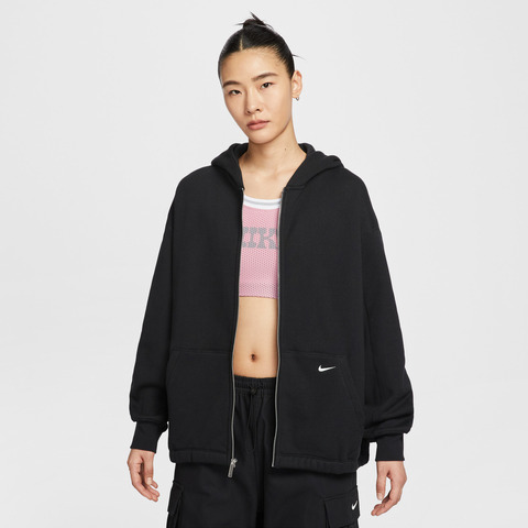 NIKE耐克2025女子AS W NSW STREET FLC FZ HDY针织连帽外套HV1950-010