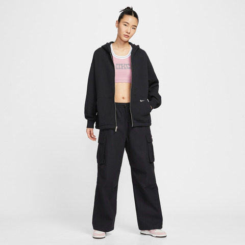 NIKE耐克2025女子AS W NSW STREET FLC FZ HDY针织连帽外套HV1950-010