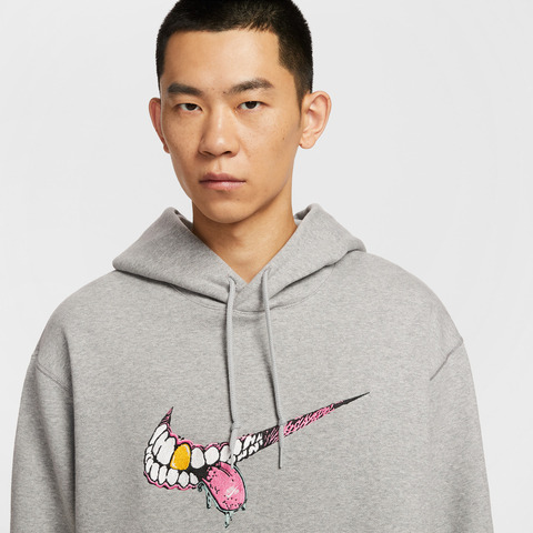 NIKE耐克2025男子AS U NK SB PO HD BB SWOOSH GRI针织连帽卫衣HV0250-063