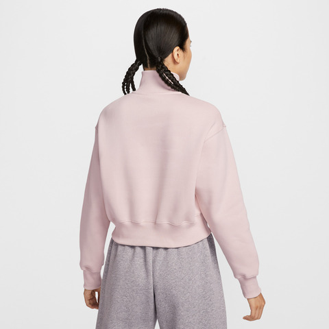 NIKE耐克2025女子AS W NSW PHNX FLC QZ CROP针织无帽卫衣DQ5768-667