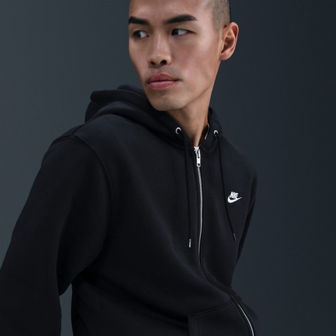 NIKE耐克2025男子AS M NK CLUB BB FZ HOODIE针织连帽外套FN3862-010