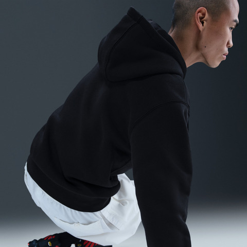 NIKE耐克2025男子AS M NK CLUB BB FZ HOODIE针织连帽外套FN3862-010