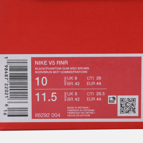 NIKE耐克2025男子NIKE V5 RNR休闲II6292-004