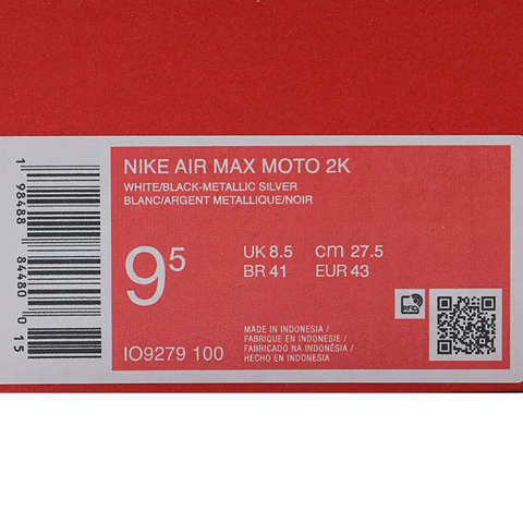 NIKE耐克2025男子NIKE AIR MAX MOTO 2K休闲IO9279-100