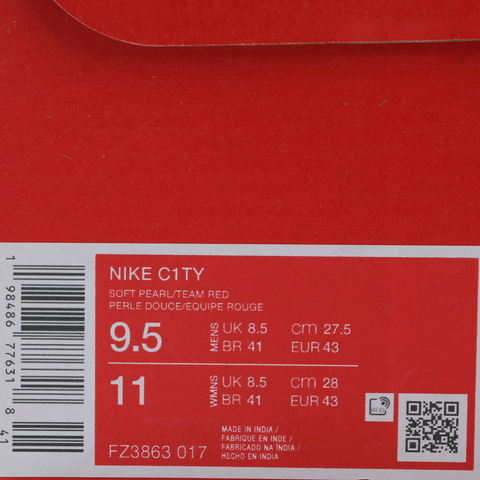 NIKE耐克2025男子NIKE C1TY休闲FZ3863-017