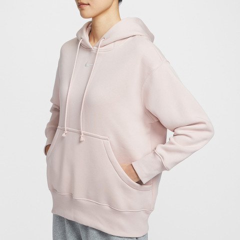 NIKE耐克2025女子AS W NSW PHNX FLC OS PO HOODIE针织连帽卫衣DQ5861-667