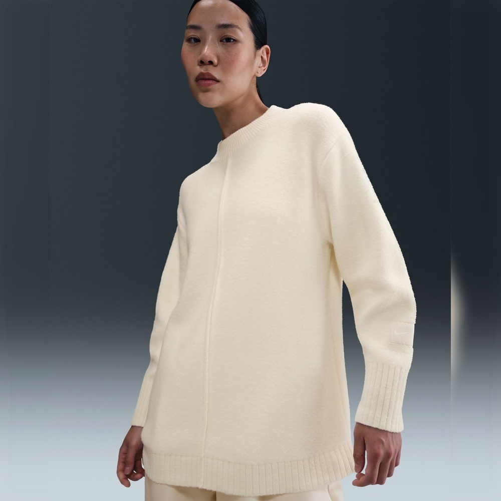 NIKE耐克2025女子AS W NSW CREWNECK SWEATER MOD人造毛绒卫衣HV2081-110