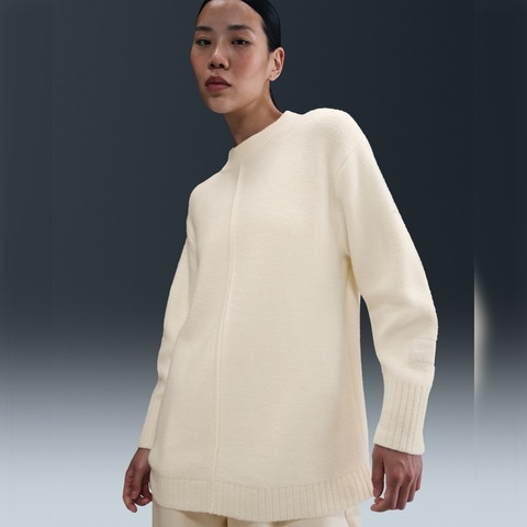 NIKE耐克2025女子AS W NSW CREWNECK SWEATER MOD人造毛绒卫衣HV2081-110