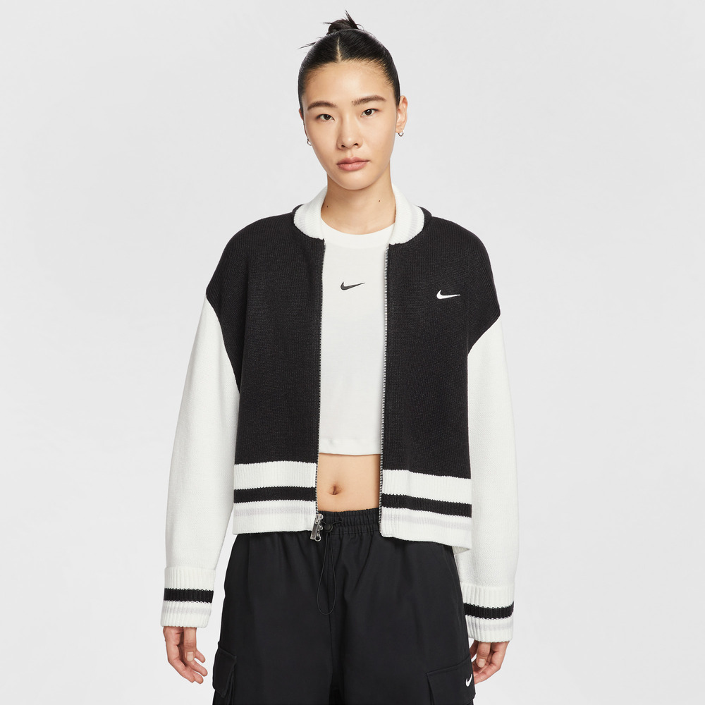 NIKE耐克2025女子AS W NSW CARDIGAN STREET针织无帽外套HV2495-010