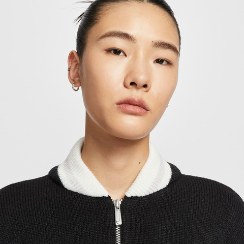 NIKE耐克2025女子AS W NSW CARDIGAN STREET针织无帽外套HV2495-010