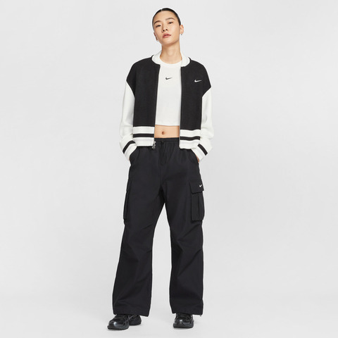 NIKE耐克2025女子AS W NSW CARDIGAN STREET针织无帽外套HV2495-010