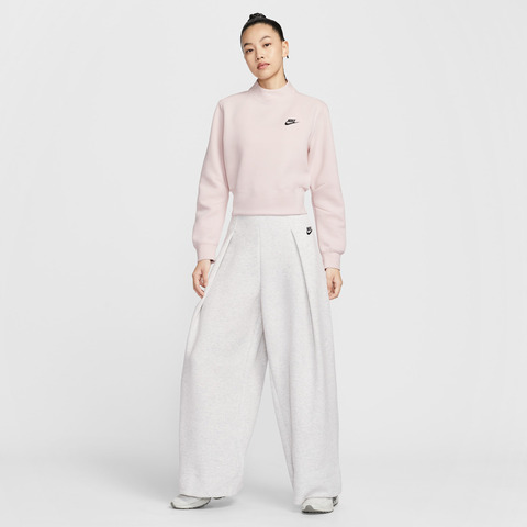 NIKE耐克2025女子AS W NSW TCH FLC CREW针织无帽卫衣HV2797-667