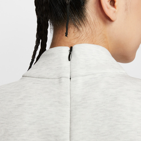 NIKE耐克2025女子AS W NSW TCH FLC CREW针织无帽卫衣HV2797-013