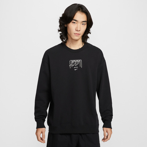 NIKE耐克2025男子AS M NSW GFX FLEECE FT GCEL针织无帽卫衣IO2731-010