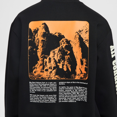 NIKE耐克2025男子AS U ACG TF TUFF FLC CREW OC G针织无帽卫衣HV1120-010