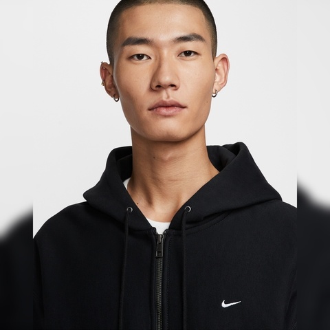 NIKE耐克2025男子AS M NL SOLO SWSH BB FZ HOODIE针织连帽外套HV1085-010