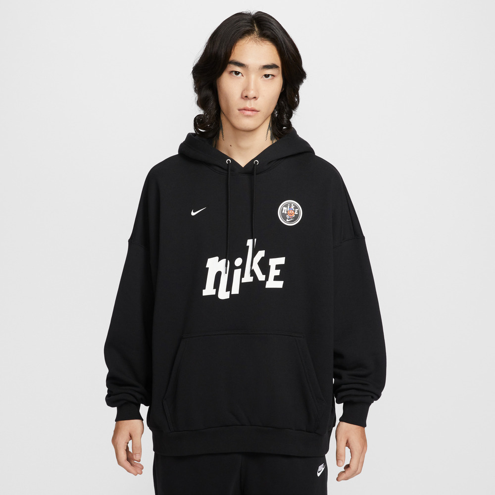 NIKE耐克2025男子AS M NK CLUB FT OS PO HDY GCEL针织连帽卫衣IM9356-010