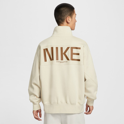 NIKE耐克2025男子AS M NSW EWS BB FLC HZ GCEL针织无帽卫衣IO7828-229