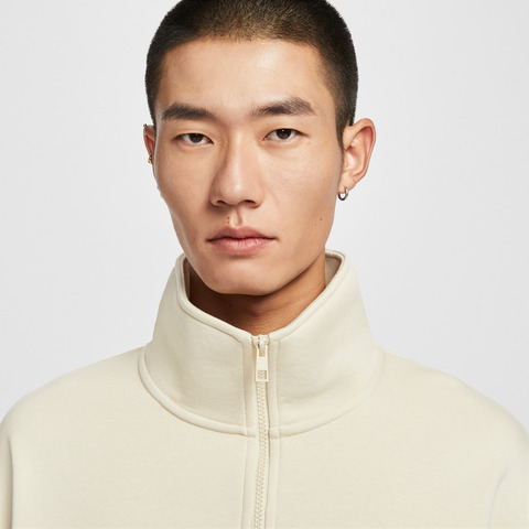 NIKE耐克2025男子AS M NSW EWS BB FLC HZ GCEL针织无帽卫衣IO7828-229