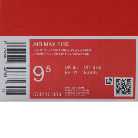 NIKE耐克2025男子AIR MAX FIRE休闲IO4510-009