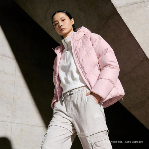 NIKE耐克2025女子AS W NSW SF DOWNFL NK WPFR V2厚羽绒服-短HV5236-667