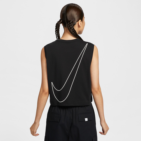 NIKE耐克2025女子AS W NSW CLUB CRP SL TEE HBR休闲背心HF9532-010