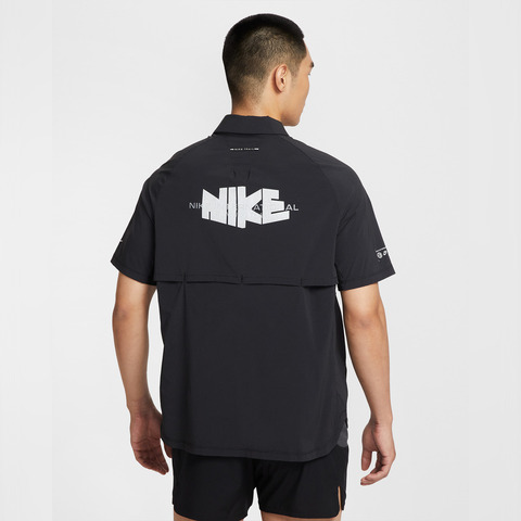 NIKE耐克2025男子AS M NK DF UV BTTN SHIRT SS OP针织有领短TIH4510-010
