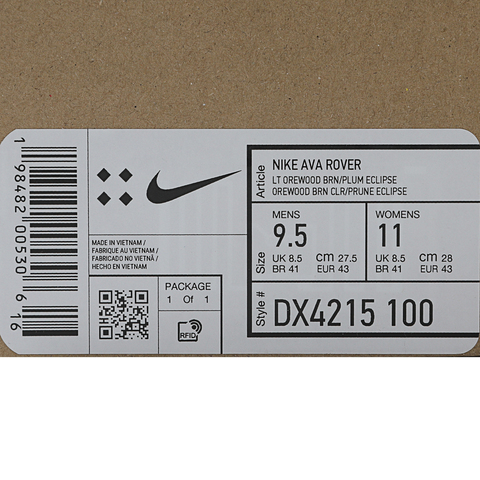 NIKE耐克2025男子NIKE AVA ROVER休闲DX4215-100