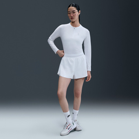 NIKE耐克2025女子AS W NKCT DF ADVTG MIDLYR针织无领长TFZ6738-100