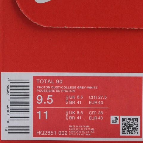 NIKE耐克2025男子TOTAL 90休闲HQ2851-002