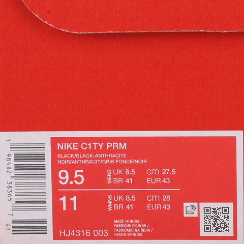 NIKE耐克2025男子NIKE C1TY PRM休闲HJ4316-003