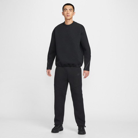 NIKE耐克2025男子AS M NK TCH FLC CREW针织无帽卫衣HV6538-010