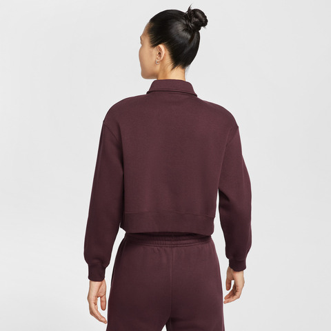 NIKE耐克2025女子AS W NSW PHNX FLC COLLARED PO针织无帽卫衣IM7487-652