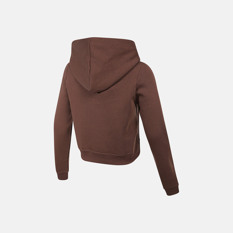 NIKE耐克2025女子AS W NSW PHNX FLC SHRUNKEN HOO针织连帽卫衣IM7495-265