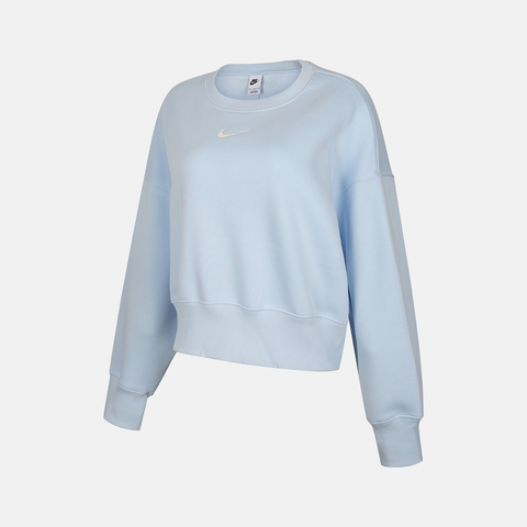 NIKE耐克2025女子AS W NSW PHNX FLC OOS CREW针织无帽卫衣DQ5762-442