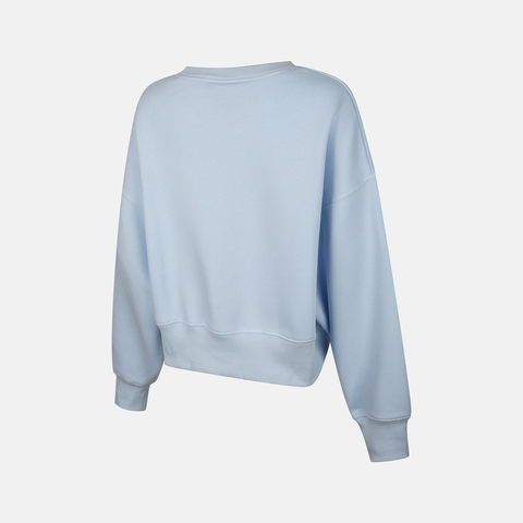 NIKE耐克2025女子AS W NSW PHNX FLC OOS CREW针织无帽卫衣DQ5762-442