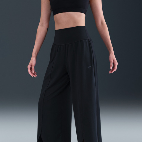 NIKE耐克2025女子AS W NK ONE DF RELAXED PANT CP针织长裤IH8593-010
