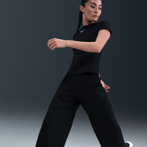 NIKE耐克2025女子AS W NK ONE DF RELAXED PANT CP针织长裤IH8593-010