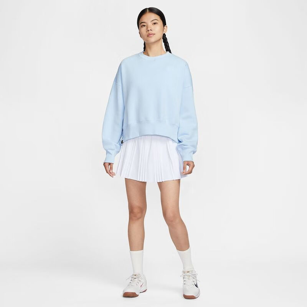 NIKE耐克2025女子AS W NKCT OS CREW HRTGE II GCE针织无帽卫衣IO0485-441