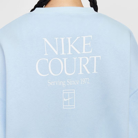 NIKE耐克2025女子AS W NKCT OS CREW HRTGE II GCE针织无帽卫衣IO0485-441